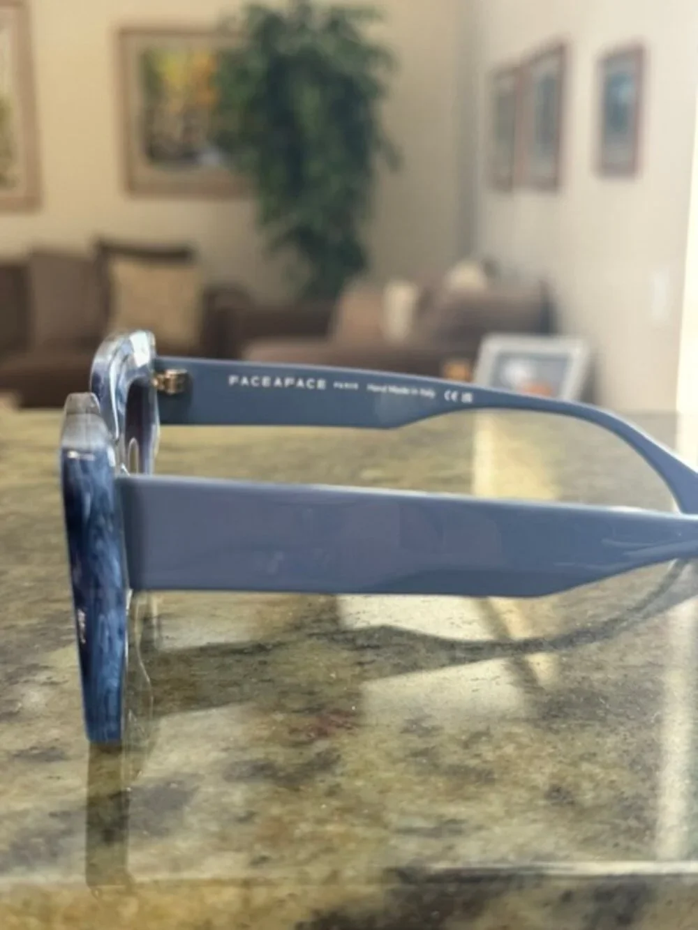 Face à Face Halos 1 Sunglasses Blue Crystal, 47-22-145 NWT/Case - Free Shipping!